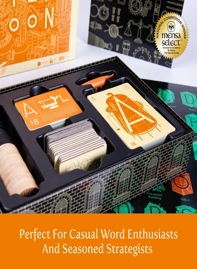 Breaking Games Letter Tycoon: Mensa Select Word-Building Strategy Game for Families and Friends, Ages 10+, 2-5 Players - Image 4